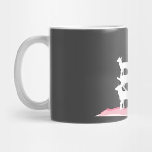 goat yoga Mug